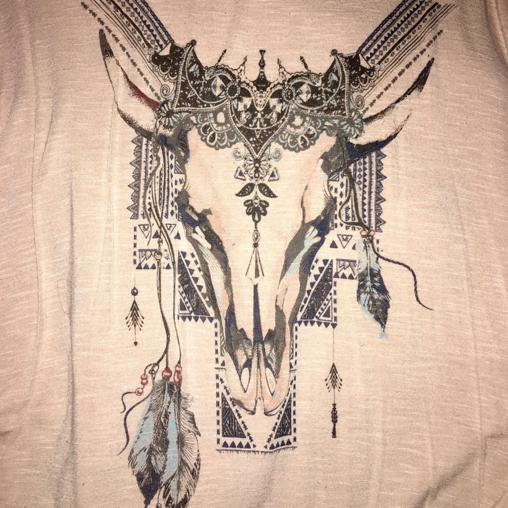 Jessica Simpson cold shoulder boho tunic top. Size 1x